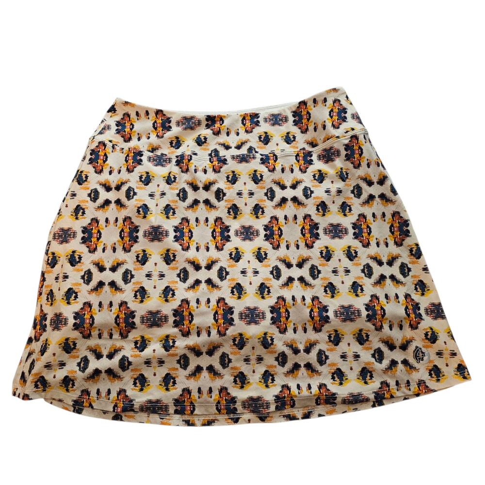 Foraygolf Ikat Tan Multi Skirt Size Medium